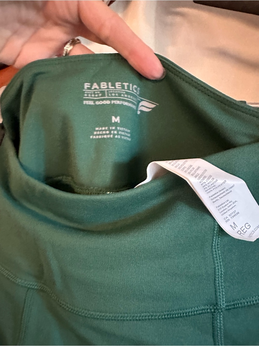 Fabletics new without tags scrub flare leggings - Picture 6 of 6